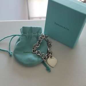Tiffany's Heart Charm Bracelet